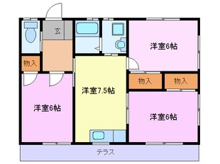 スティルヒル大仁の物件間取画像